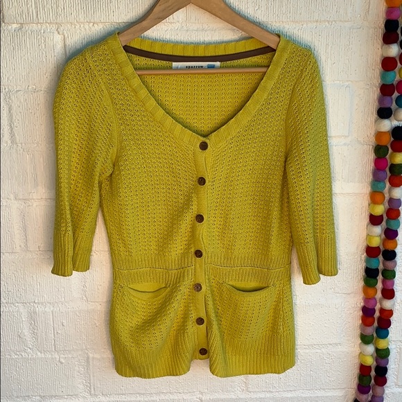 Anthropologie Sweaters - Anthropologie Sparrow Knit Sweater Cardigan sz S